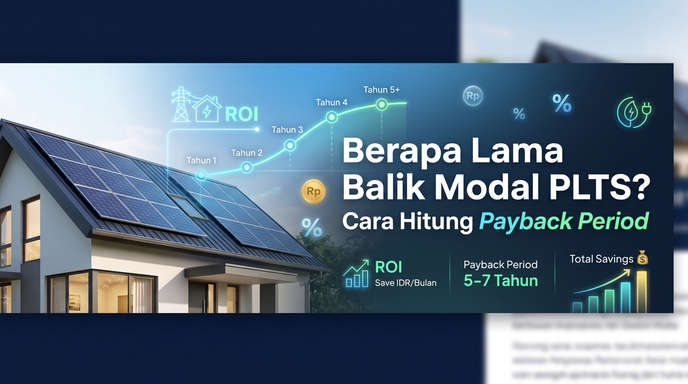 Berapa Lama Balik Modal PLTS? Cara Hitung Payback Period